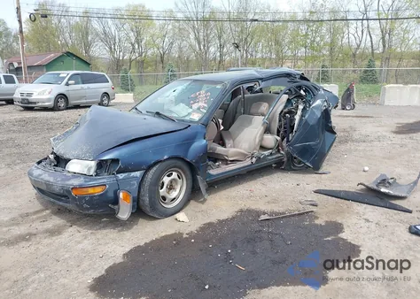 1997 Toyota Corolla Std z USA, uszkodzony, nr VIN 2T1BA02E6VC190818